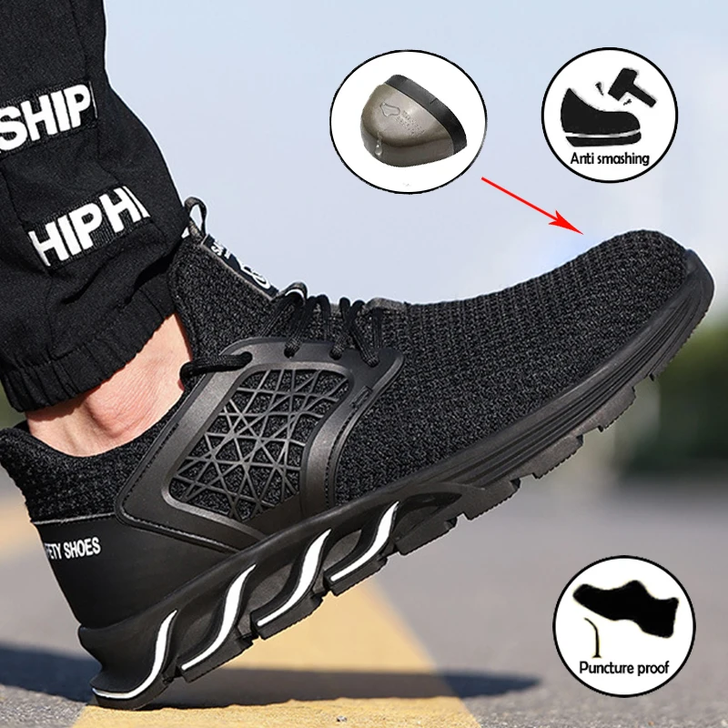 Safety Shoes Waterproof Steel Toe Shoe 