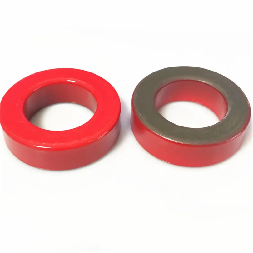 Ferrite Filter Core T106-2 Iron Ferrite Toroid Cores 27*14*11 mm For Inductors Iron powder Red Ring Low permeability