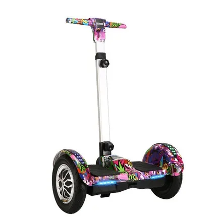 

Popular Big Wheel Fast Foldable Adult Self-balancing Electric Scooters Hover Board with Long Handle
