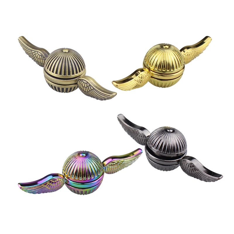 Golden Snitch Fidget Spinner, Anti-Stress Fidget Toy,