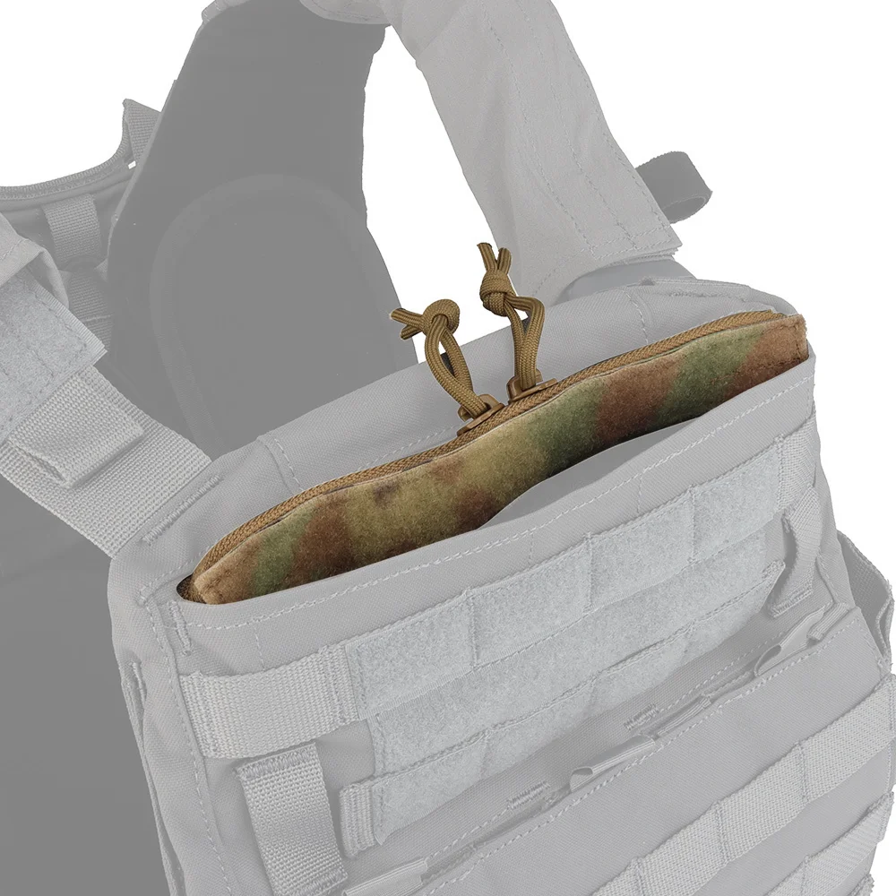 

Crye AVS Vest Zipper Insert Pocket For Tactical Vest Combat Hook Loop Double YKK Zipper Panel Fast Accessories Storage Pouch