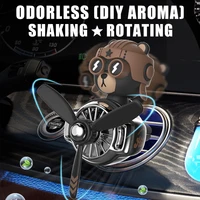 DIY perfume Odorless ornament plane pilot bear car air fresheners decorations accessories aroma vent clip fragrance diffuser men