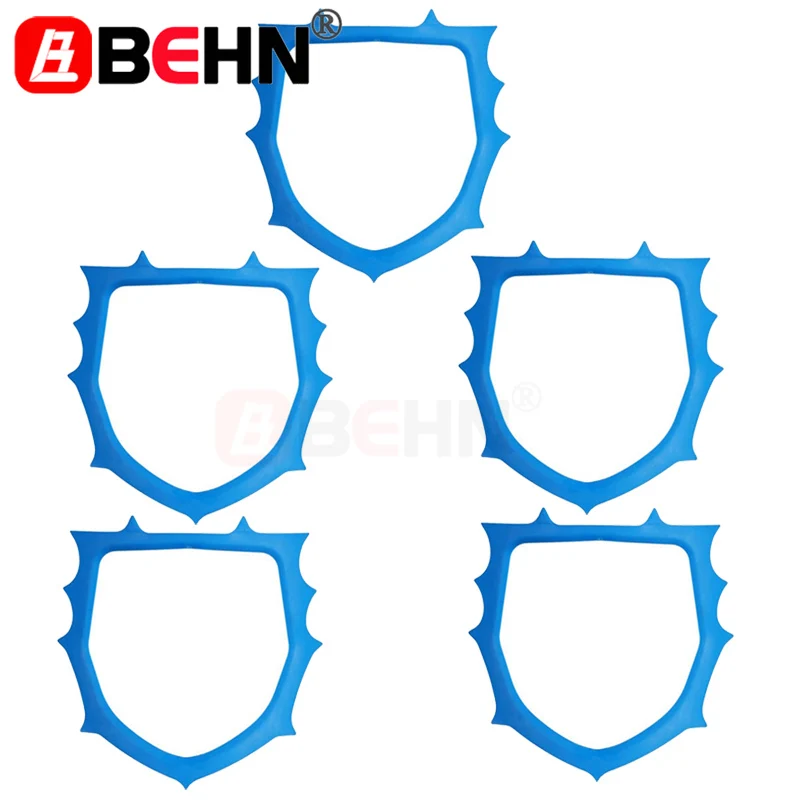 

5 pcs Dental Disposable Plastic Rubber Dam Frame Holder Autoclavable Rubber Barrier Bracket Support Lab Materials Instruments