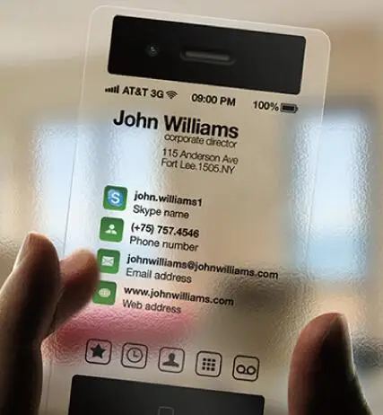 

Custom Transparent PVC Business Cards Customize Waterproof Thank You Card Print One Side Round Cornor for Office Supplies