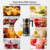 lectric Citrus Juicer, Reemix Full-Automatic Orange Juicer Squeezer for Orange, Lemon, Grapefruit, Citrus Juicer with Cleaning 5