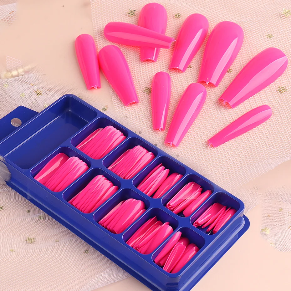 100pcs False Nails Extension Forms