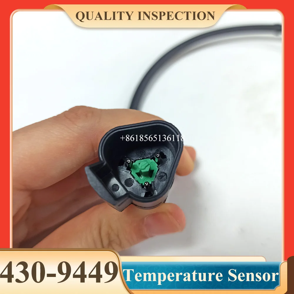 Temperature Sensor 430-9449 4309449 for Caterpillar C7.1 C15 C13 C18 Truck 793F 795F 797F Coolant Temperature Level Sensor