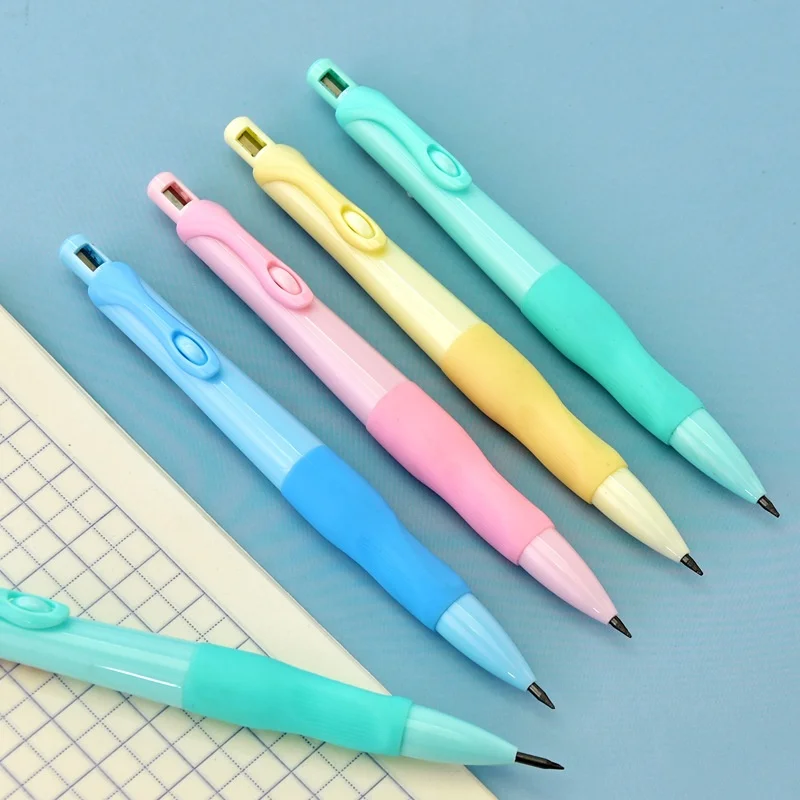 Creative 0.5/0.7/0.9/2.0MM Grip Mechanical Pencil With Replaceable Leads Art Sketch Painting Writing School Stationery Supplies 5