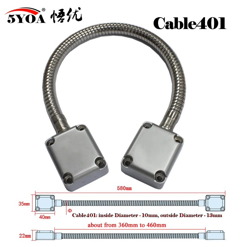 Stainless Steel Armored Door Loop for Access Control Systems