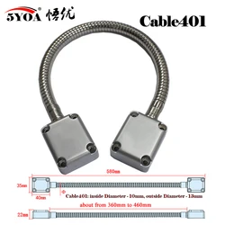 Stainless Steel Armored Door Loop for Access Control Systems (Cable401)