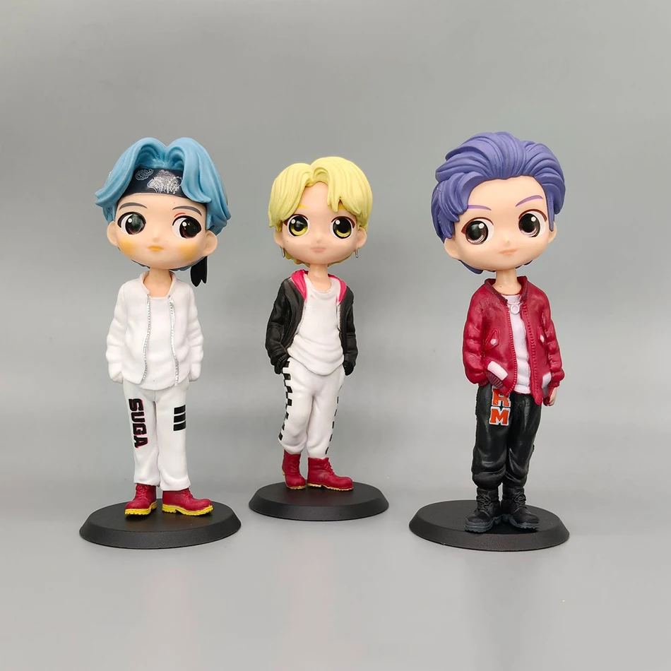 New 7Pcs Kpop Star 15cm PVC Model Toy Action Bangtan Boys
