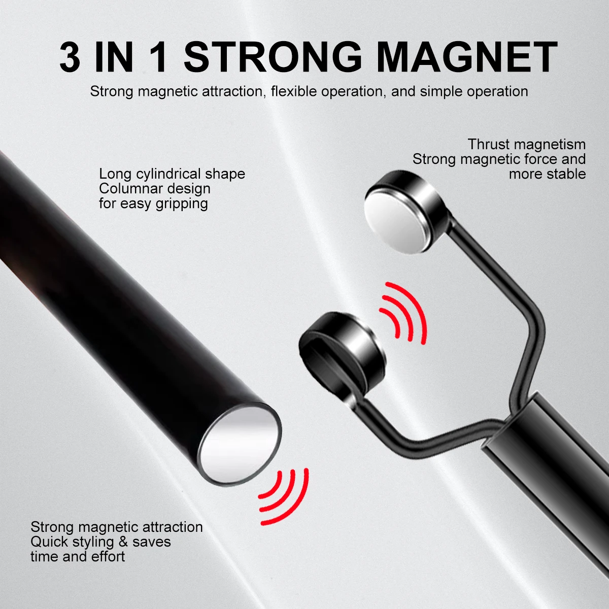 Y-shaped Multifunctional Magnet for Nails Cat Eye UV Gel Polish Design Effect Manicure Strong Magnet Stick Nail Art Tools magnetic nail art tools cat eye nail tool magnetic nail tools magnetic nail pen