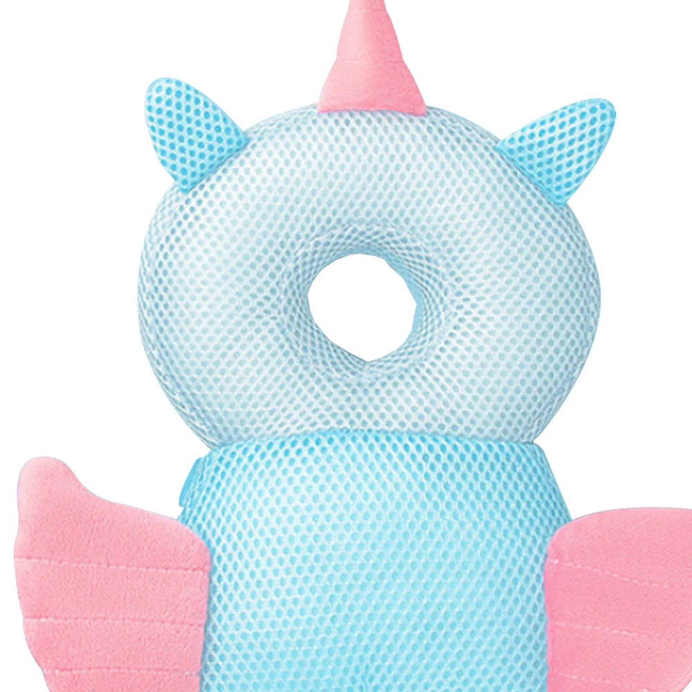 Stuffing Animal Shape Baby Back Protection Pillow Plush Walking Head Protection Backpack Anti-fall for Baby Walking & Crawling 5