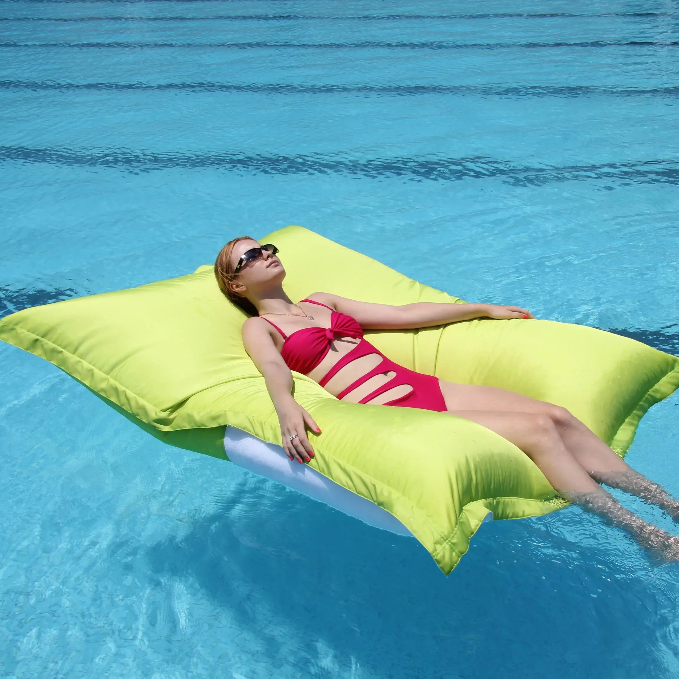 Rectangle floating bean bags Pool loungers cover only
