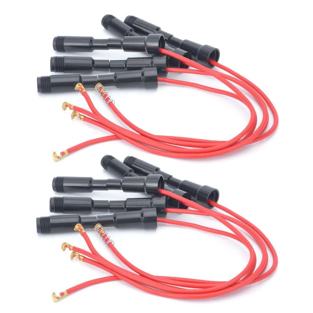 

10PCS 5*20mm Glass fuse holder Screw Type 5X20mm with Wire Cable 250V Glass Fuse Tube Fuse Casing Fuse Seat Inline Fuse Holder