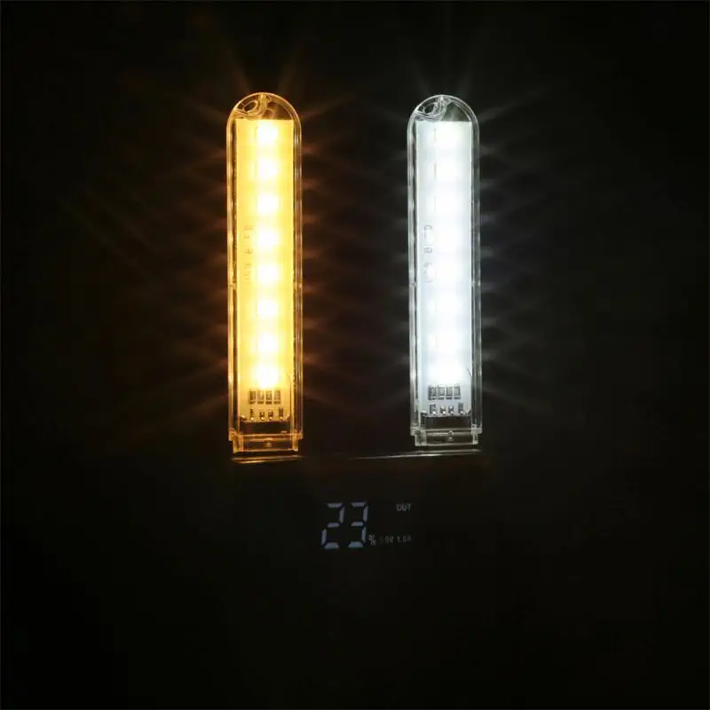 Mini Portable Led Usb Light DC5V Ultra Bright Reading Book Lamp 2/3/8/24LEDs Lights Power Bank PC Laptop Notebook Lighting