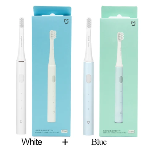 T100 Sonic Electric Toothbrush Mi Smart Tooth Brush Colorful USB Rechargeable IPX7 Waterproof For Toothbrushes head