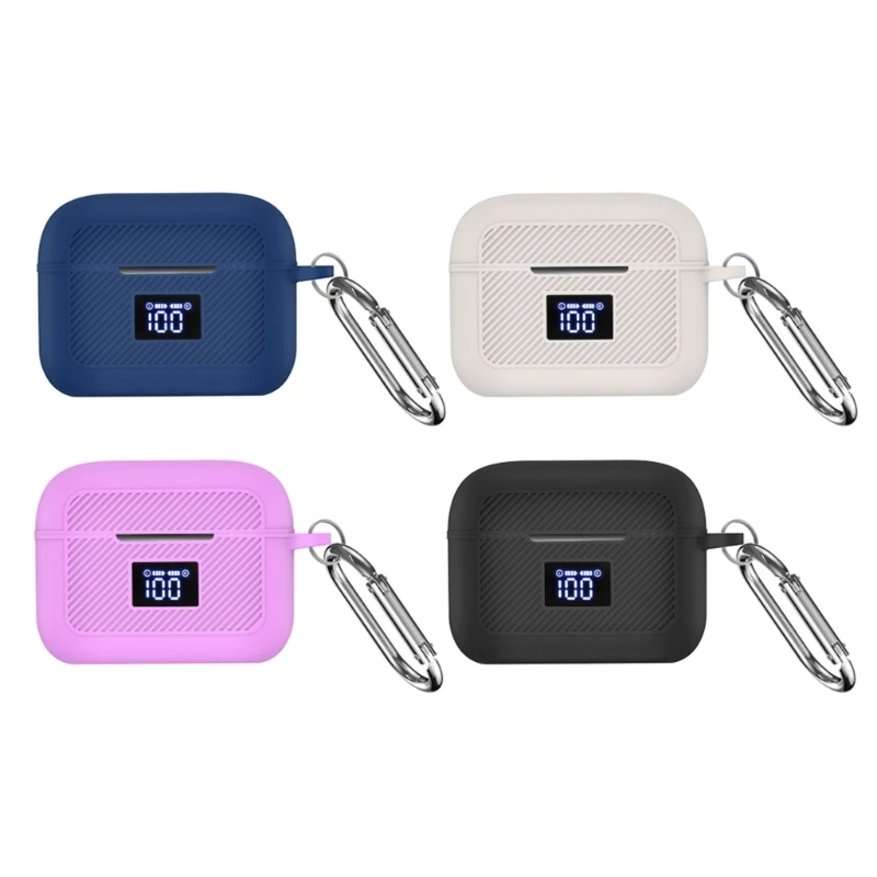 

M2EC, совместимый с чехлом для наушников TOZO T20, противоударный защитный рукав от царапин, моющийся мягкий корпус, корпус