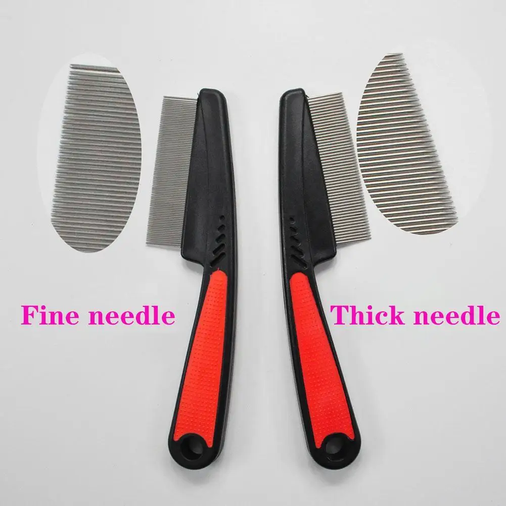 Stainless Steel Fine Tooth Lice Comb for Hair Care