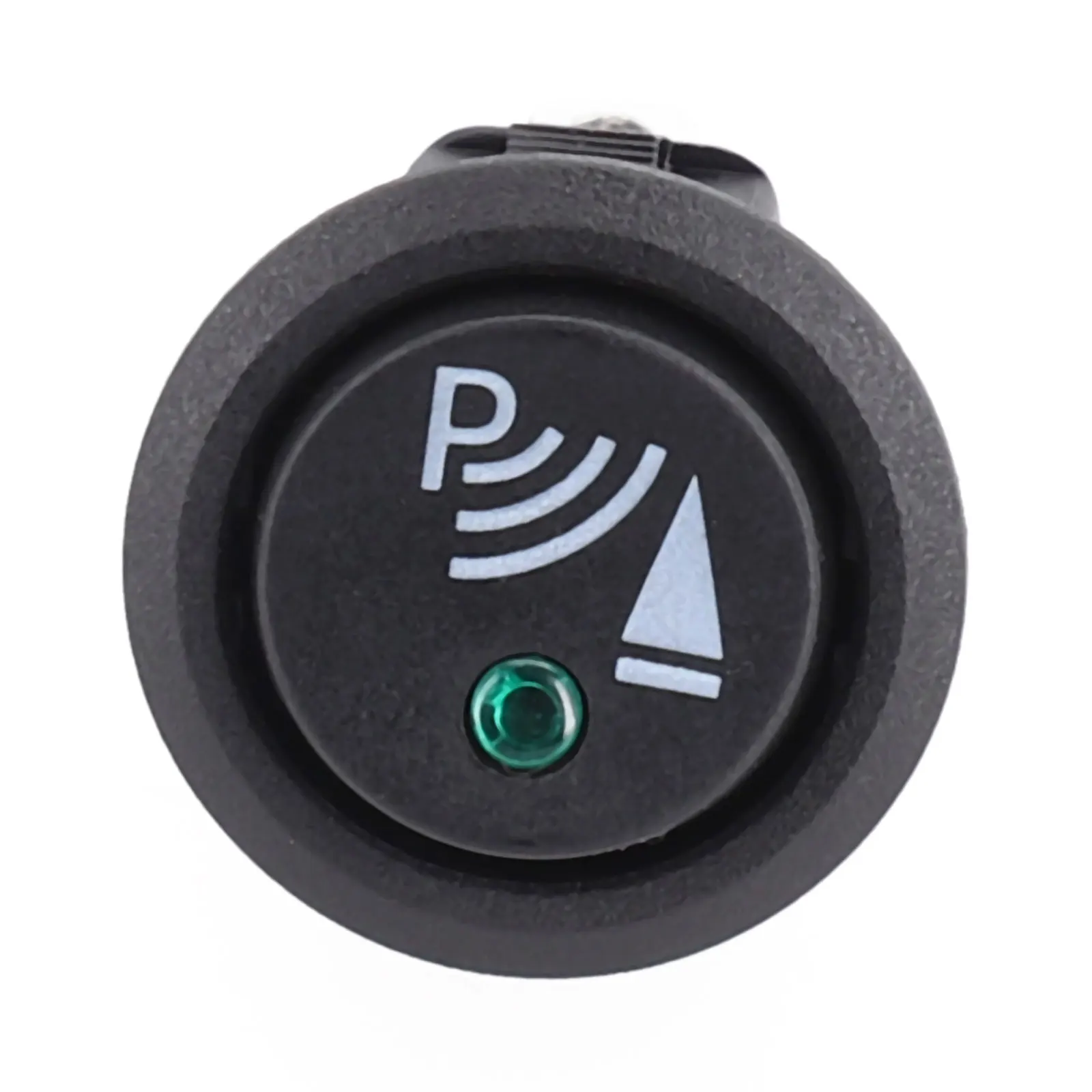 

1pcs Black Plastic Round 3 Pin Rocker / Parking Off Switch Front Rear Walking Sensor Interior Parts Auto Accessory