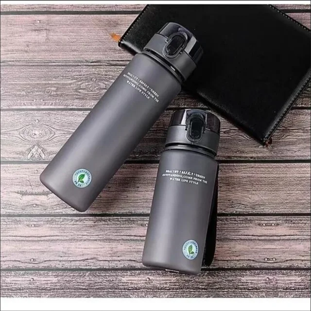 1PCS Portable BPA Free Leak Proof Sports&Fitness Frosted Water Bottle High Quality Children and Adults Casual Water Cup 4