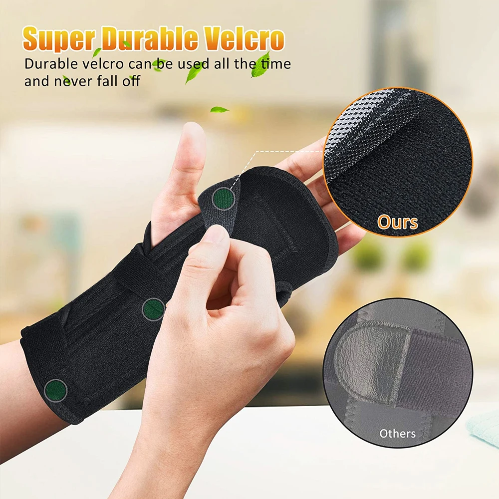 1Pcs Adjustable Carpal Tunnel Hand Brace Wrist Splint Women Men Sleeping Wrist Brace Tendonitis Sprain Support Immobilizer