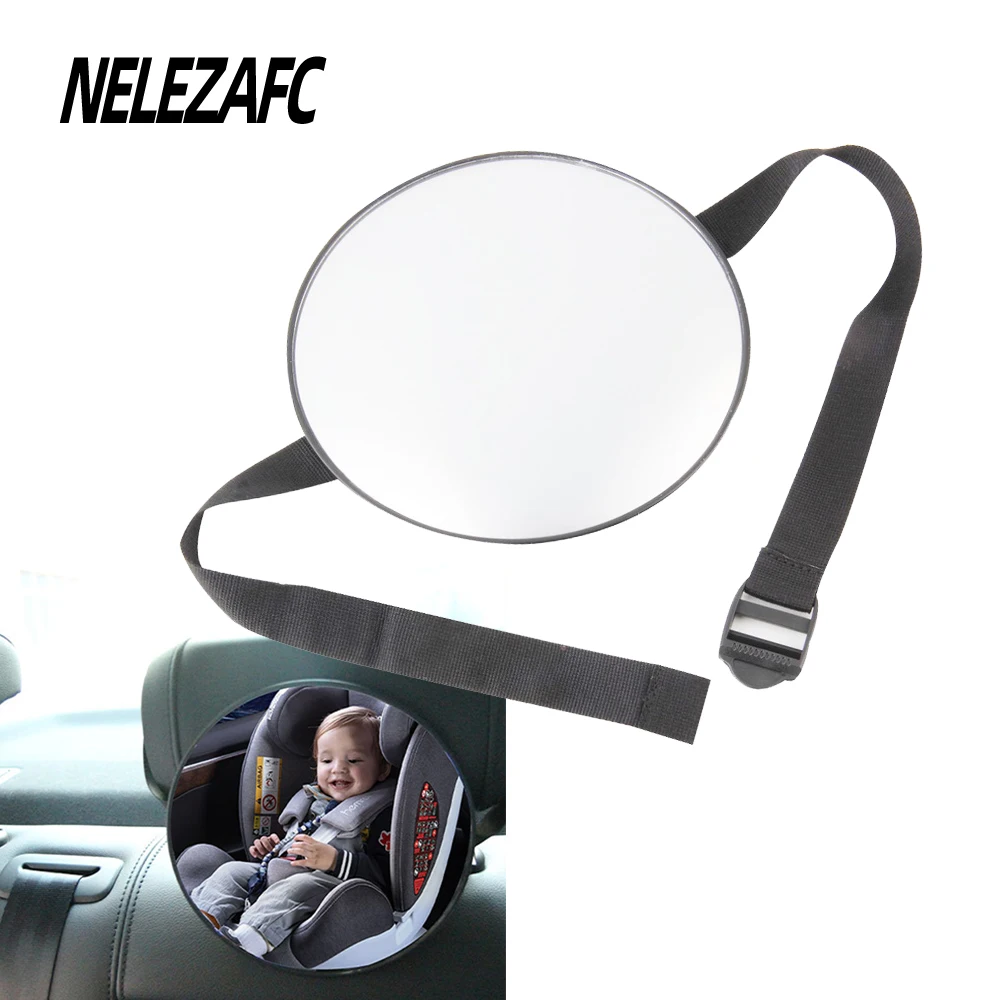 

Car Safety View Rear Seat Mirror Auto Baby Kids Car Interior Mirror Child Facing Rear Ward Baby Care Square Safety Child Monitor