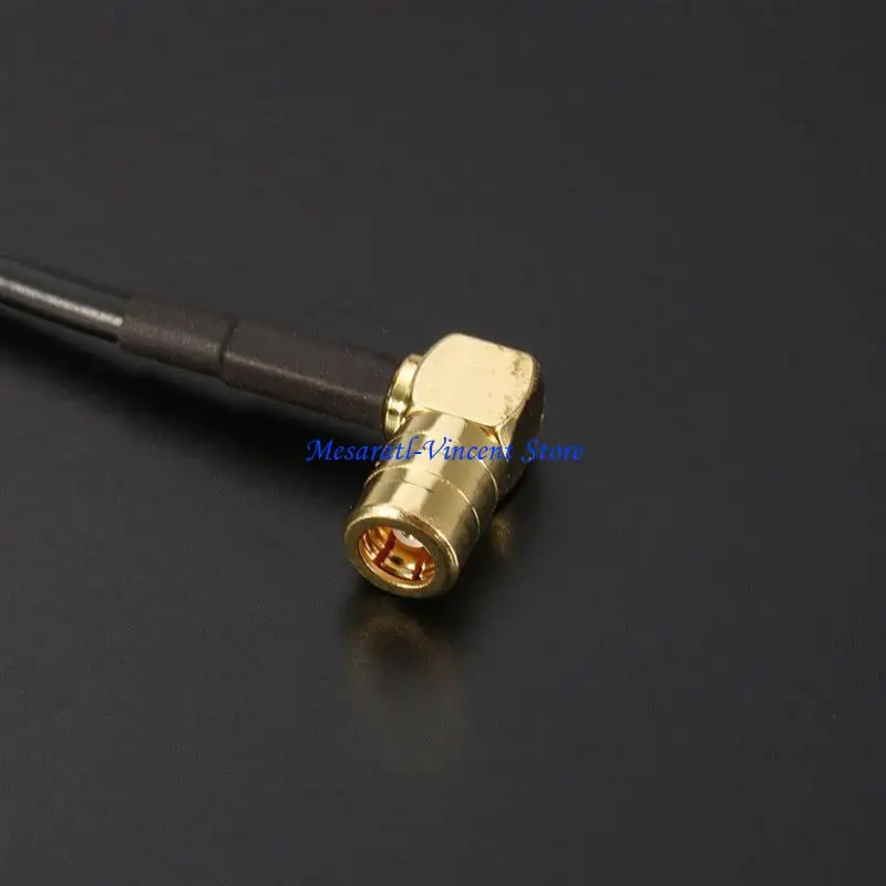 A70F Universal 5V 0,5W Glasmontage Auto SMB Digital Radio Patch Antenne Antenne selbstklebend transparent eingebaute Antenne – Detail 10