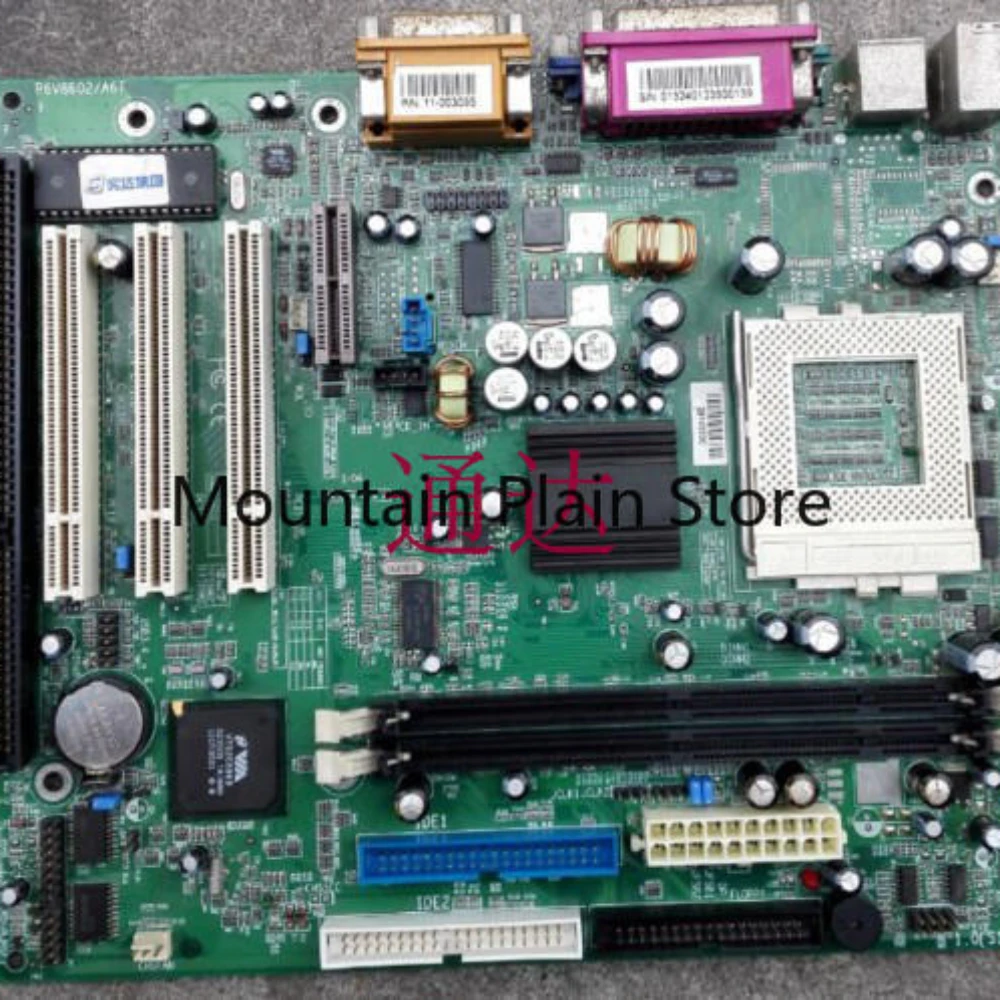 

A6T P6V8602/A6T 370 Pin Desktop Motherboard Supports ISA Slot Wire Cutting Spark Machine