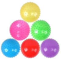 5Pcs 16cm Cartoon Thorn Large Balloon Developmental Kids Ball Interactive Games Toys Kids Inflatable Rubber Ball Birthday Gift 1