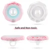 Swimbobo Baby Beauty Mermaid Floating Ring Girl Water Toy Children PVC Inflatable Swimming Seat Rings For Pool Summer Portable 6