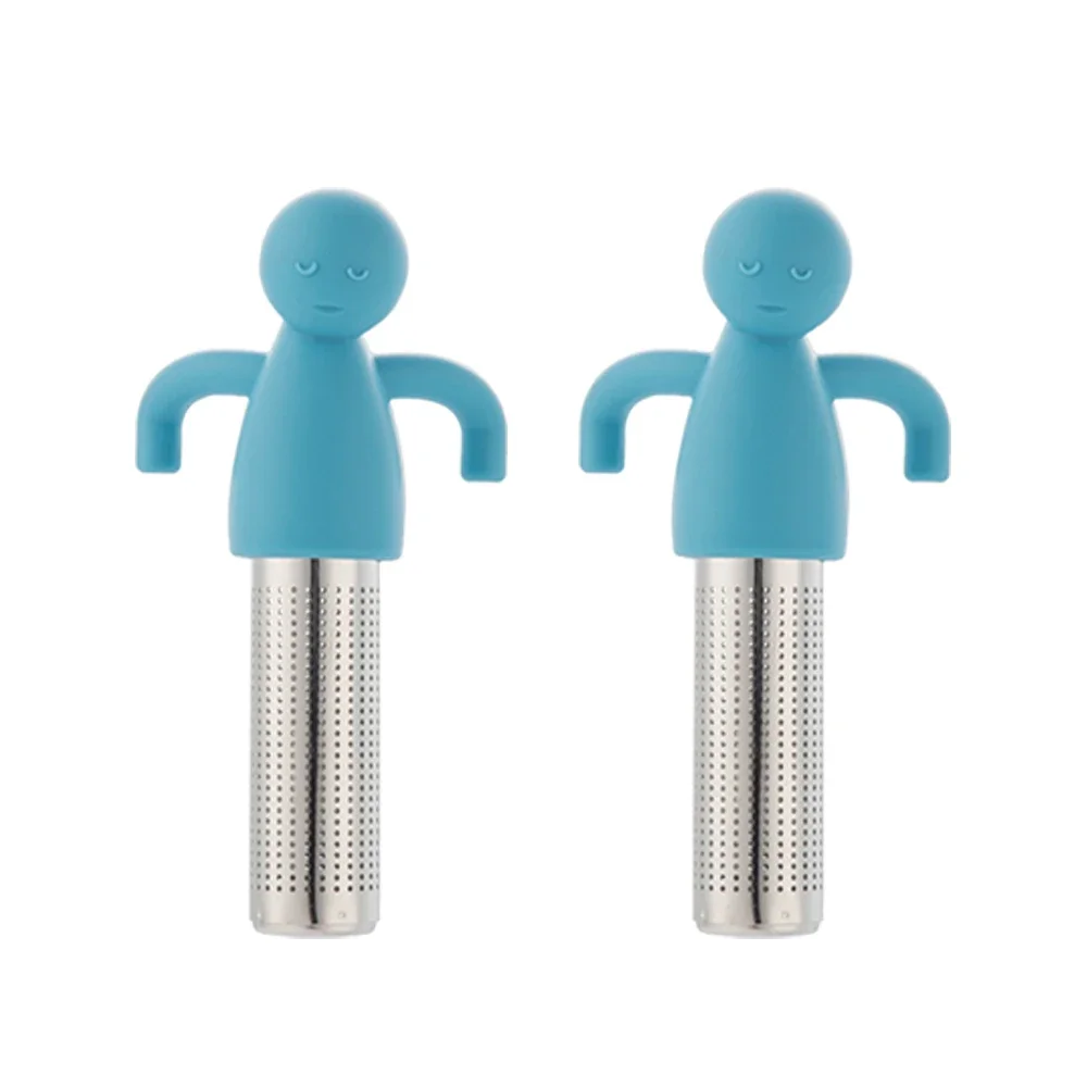 Set of 2 Creative Silicone Tea Infusers - Cute, Convenient, and Non-Toxic Tea Strainers