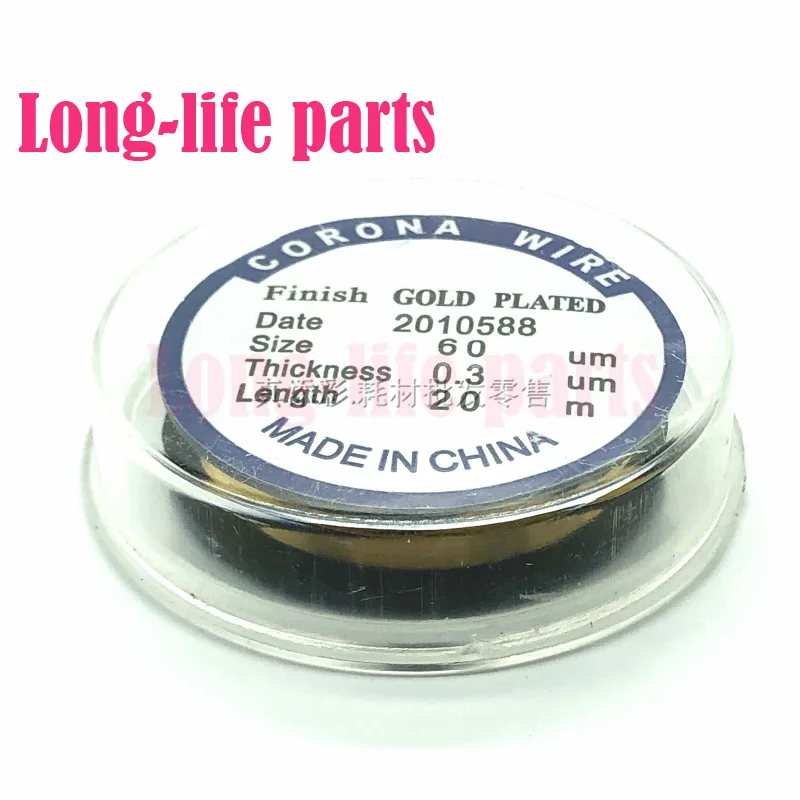 

Compatible For Ricoh Konica Minolta Toshiba Sharp 0.06 0.08 charge corona wires 20m Copier Parts