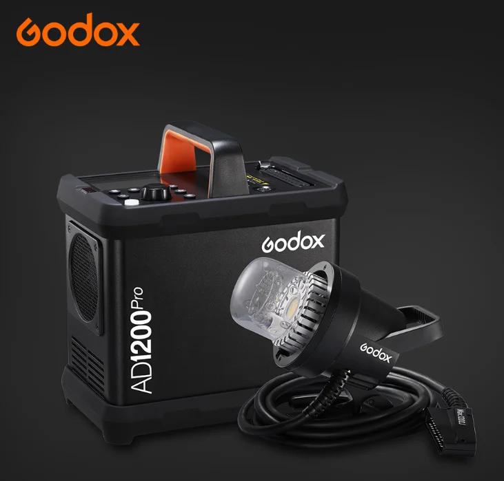 Godox 야외 플래시 스트로브 모노라이트 배터리 구동 플래시, 모델링 조명, AD1200Pro AD1200 Pro 1200Ws, 2.4G TTL 1/8000 HSS, 40W