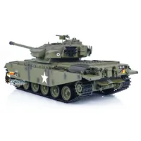 Tongde 1/16 RC Infrared Battle Tank Model Centurion MK5 Electric Tanks Combat System Smoking Battery Light Sound RC Toy TH23297 2