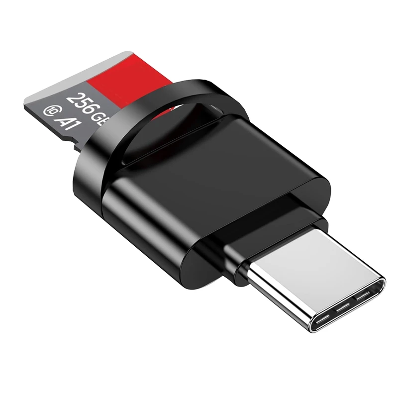 

Устройство для чтения карт Micro-SD с USB Type C на Micro-SD/TF