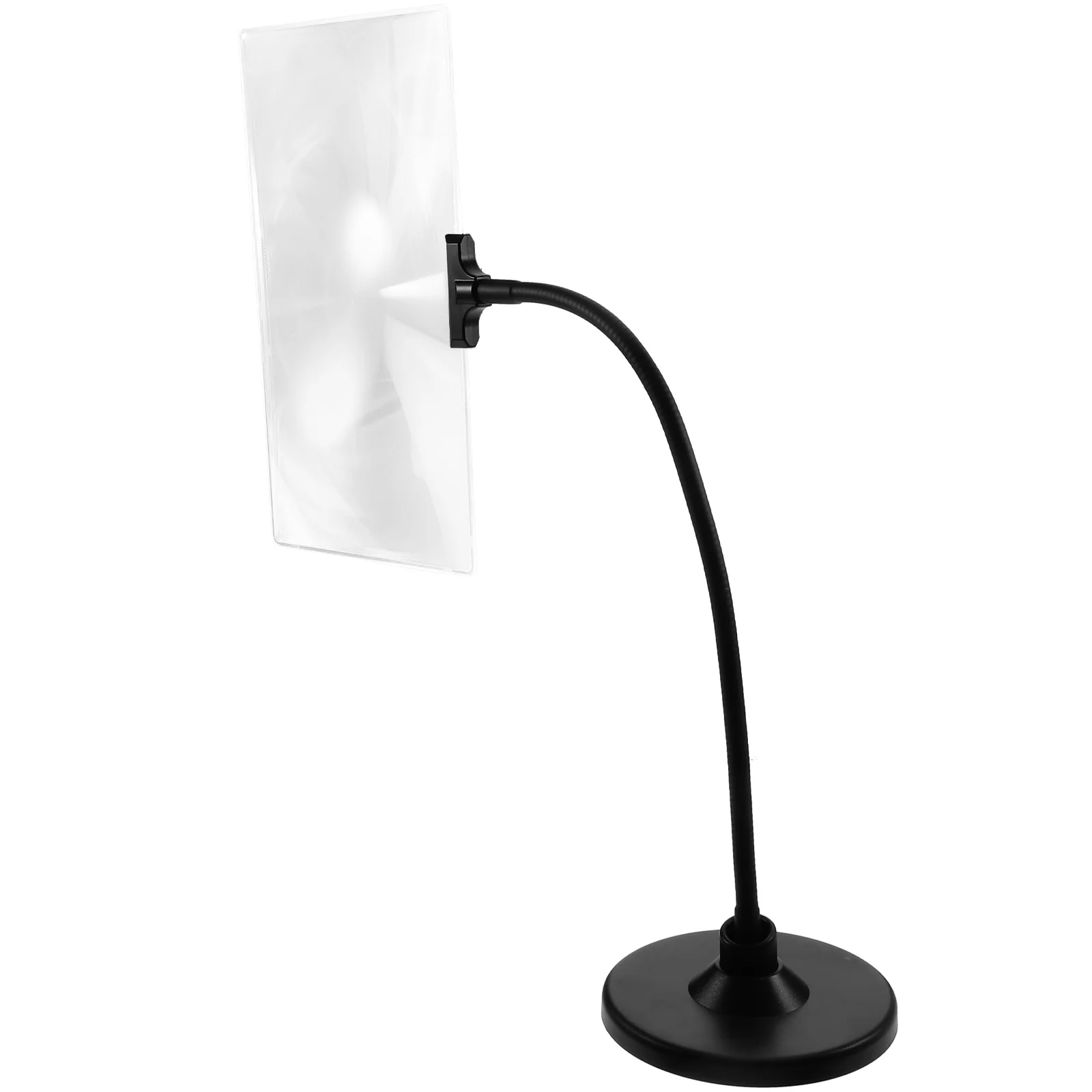 

Увеличительное стекло 4х, подставка для чтения, гибкая увеличительная лупа для чтения с гибкой шеей, с полным увеличением громкой связи, маленькая лупа для чтения с низким видением