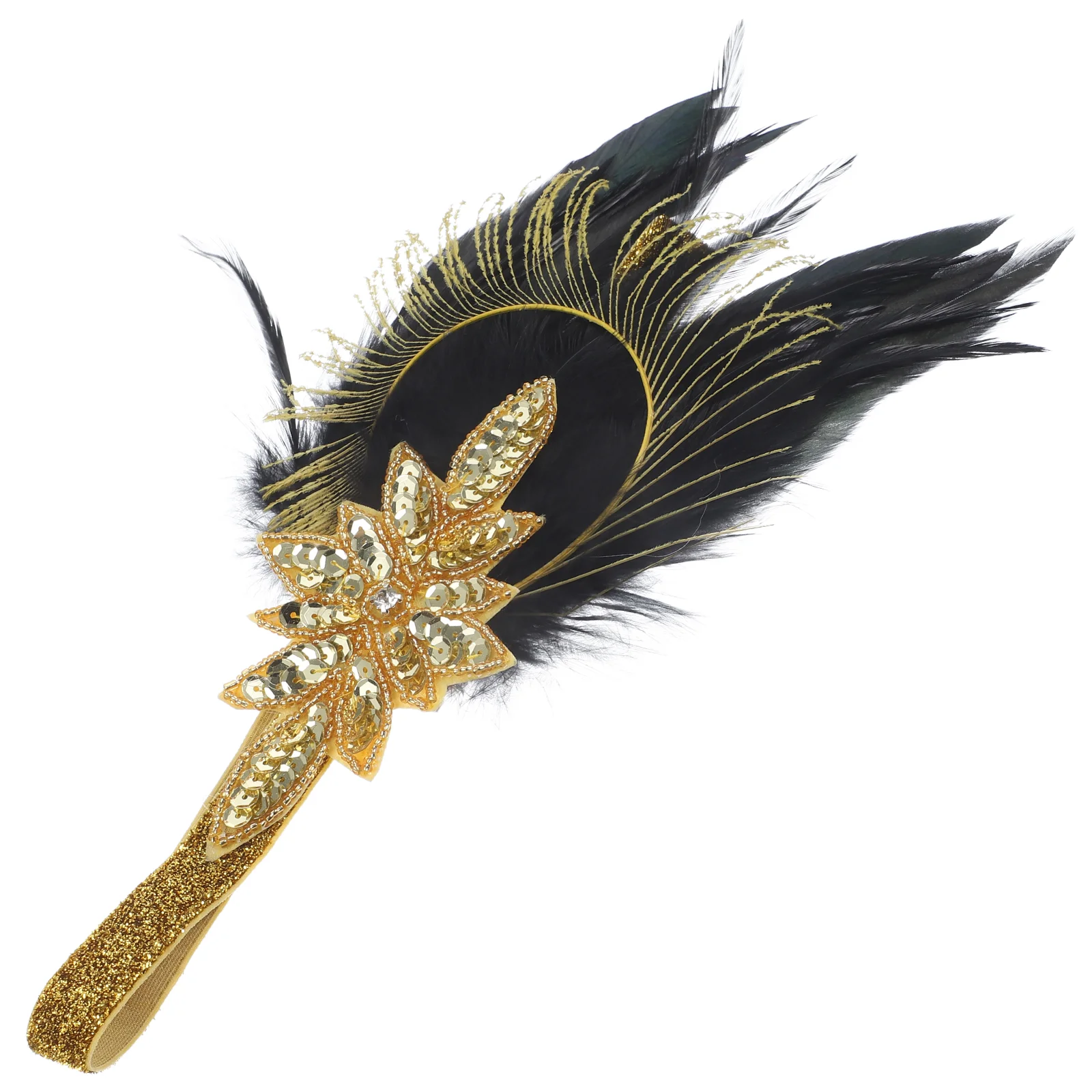 

Женская повязка на голову с перьями, свадебный головной убор для невесты, повязка на голову, аксессуары для выпускного вечера, 1920