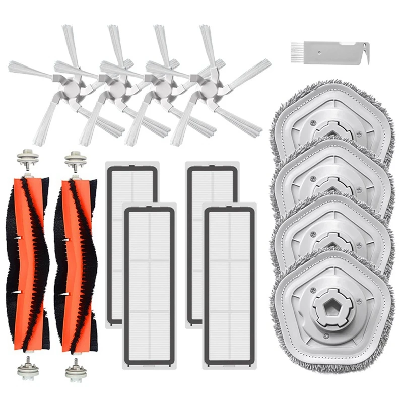 

Акция! Для Dreame Bot W10 аксессуары для робота-пылесоса, основная боковая щетка, моющийся фильтр HEPA, Швабра, тканевые запасные части