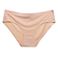 Culotte femme Sexy solide sans couture sous-vêtements féminins taille basse élasticité slips respirants pour dames caleçons doux Lingerie 3