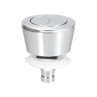 ชุดปุ่มกดชักโครกแบบประหยัดน้ำ ใช้แทนปุ่มเดิมได้ เหมาะสำหรับรูถังน้ำในโถสุขภัณฑ์ขนาด 20 มม./40 มม. ชุดปุ่มกดชักโครกพลาสติก 2