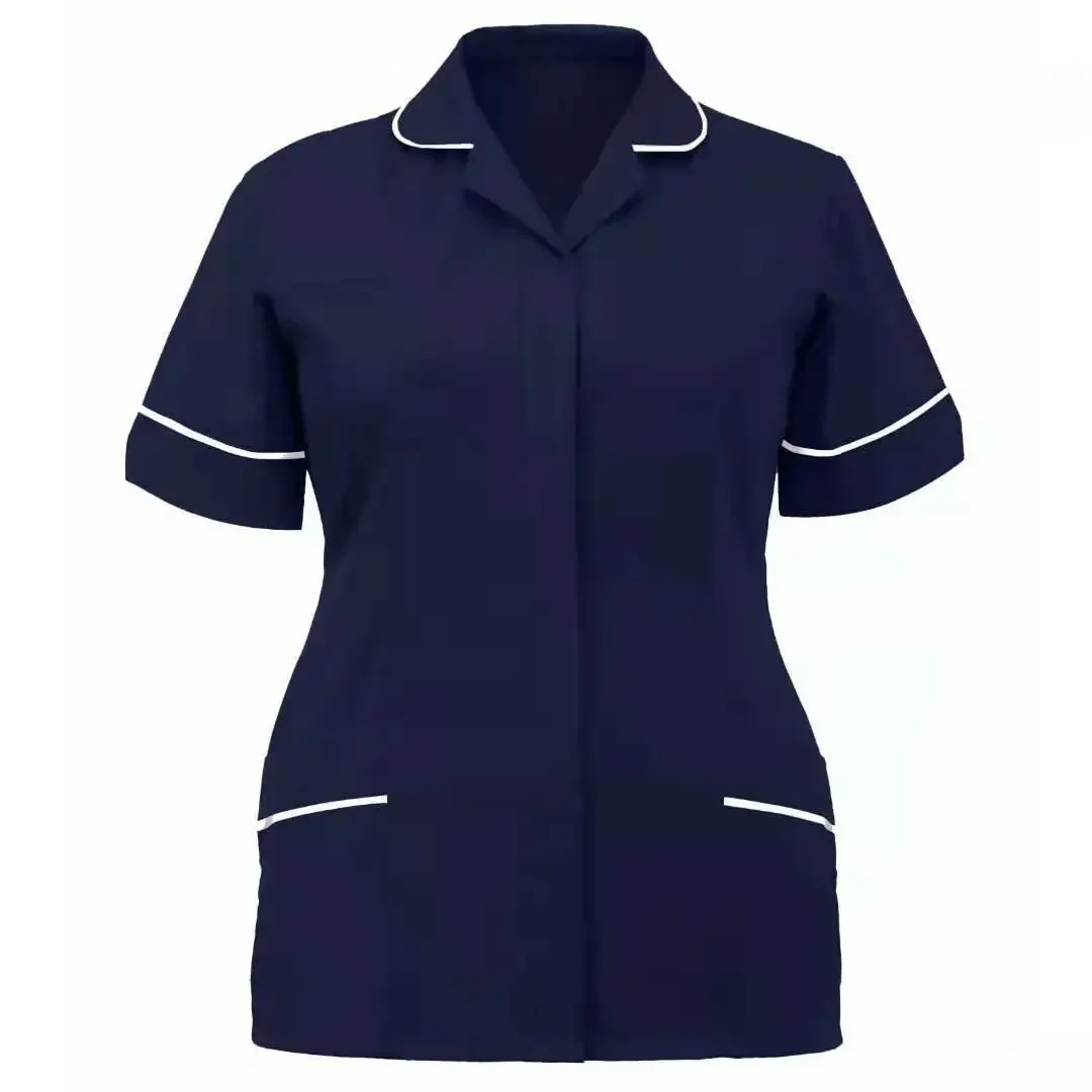 Hotel Sanitation Uniform Work Clothes Doctor Hand Washing Clothes Tops Beauty Salon Uniforms Nursing Home Nurse Tops - Image 3