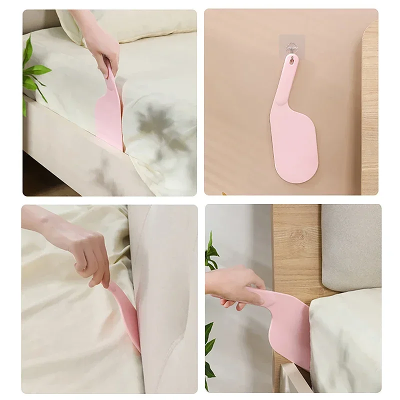 Bed Sheet Tucker Tool Tucking Paddle Bed Making Easier Bedsheet Change Helper Skirt Replacement Assistant Organizer