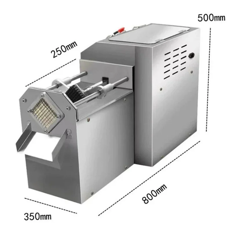Electric Fruit Vegetable Strip Cutter Potato/Carrots/Taro/Sweet Potatoes/Cucumber/Lotus Root/Bamboo Shoots Cutting machine