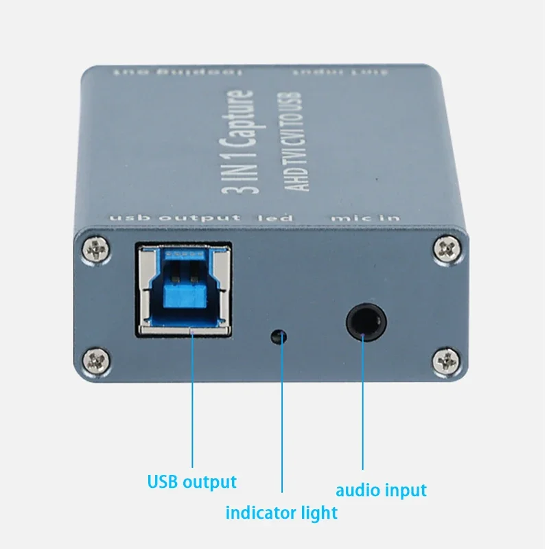 3 in 1 AHD to USB 3.0  ĸó ī, 1080P HD 60fps ĸó ī,  ڵ TVI CVI  ī,   ƿ