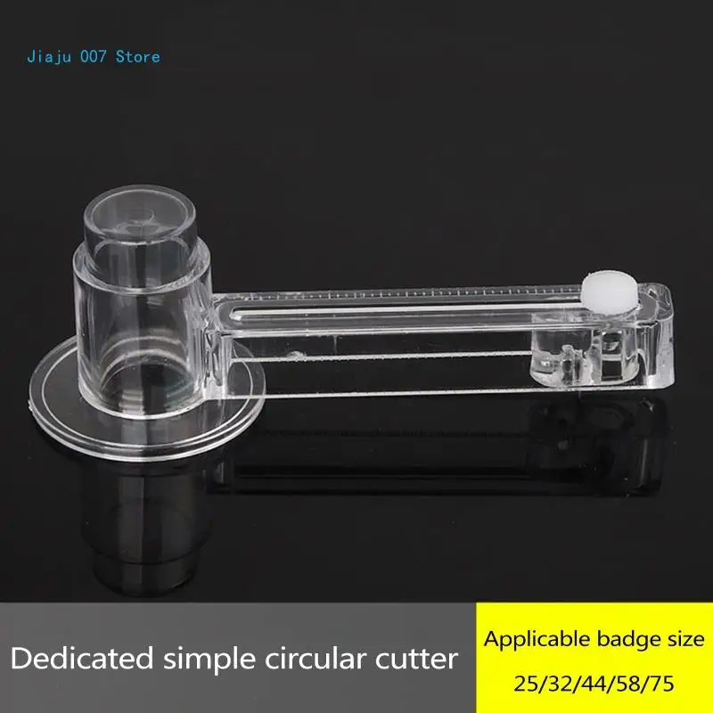 Badge Button Paper Circle Round Cutter DIY Shear Knife Circle Die Cutter Paper Circular Cutting Machine for Handmade Maker C9GA paper cutter circular cutter