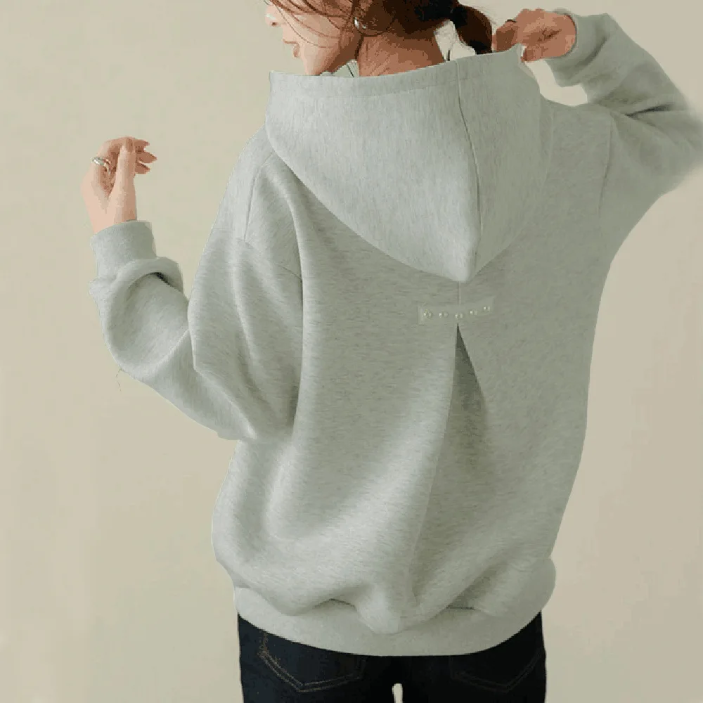 

Women's Loose Hoodie Spring and Autumn Nail Beads Loose Hoodie Long Sleeve Blouse Female Coat Korean Winter Outfits