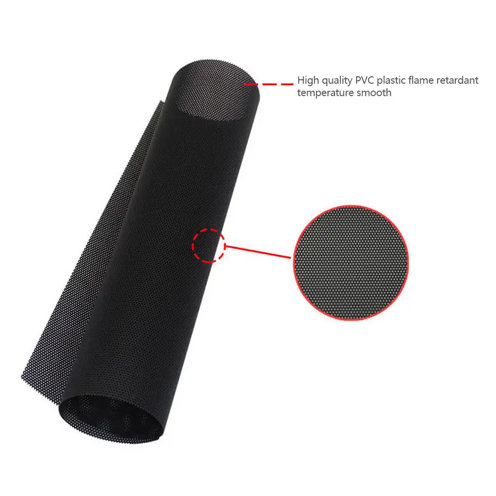 30CM Computer Dustproof Mesh DIY PVC Network Net Case Dustproof Cover PC Case Fan Cooler Dust Filter Chassis Dust Net Cover 5