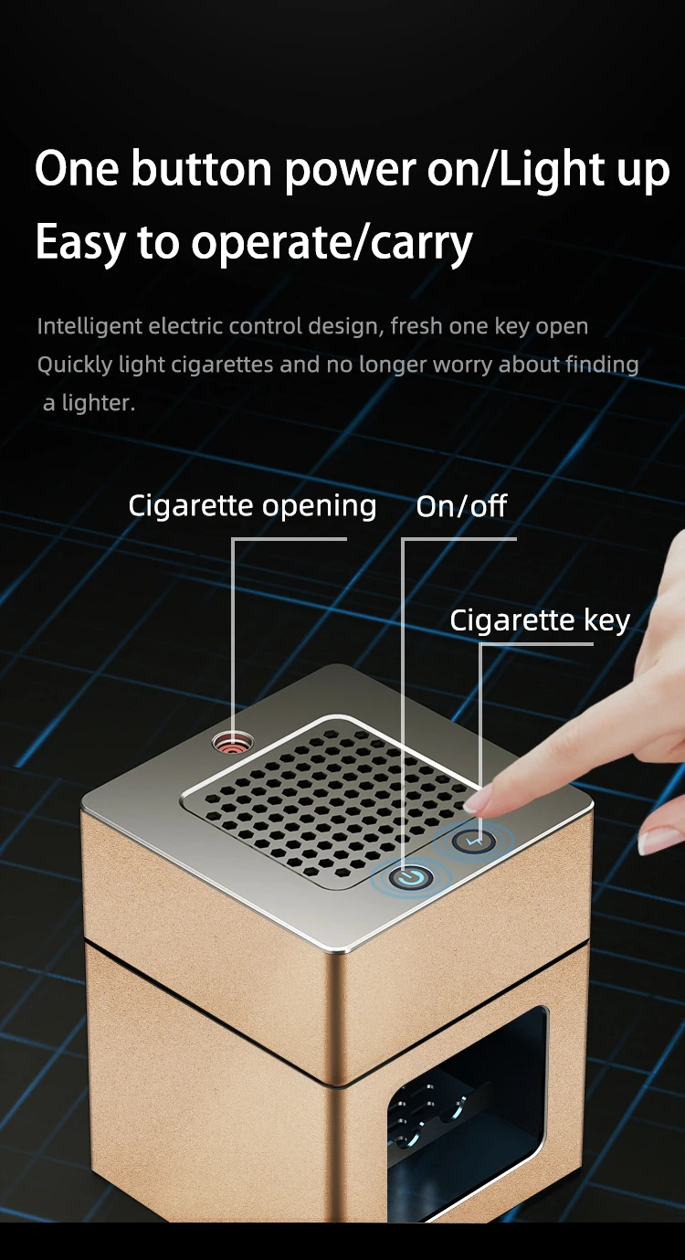 AP078 Ashtray air purification Ashtray purification Practical automatic purifier ashtray Portable anti-second-hand smoke ashtray 5