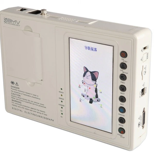 

Veterinary ECG Vet 7inch 3 Channels Touch Screen ECG